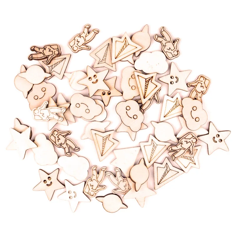 Handmade Wooden Crafts Accessory Home Decoration Scrapbookings DIY Mix Clouds stars astronaut Wood Ornaments 23-25mm 20pcs
Handmade Wooden Crafts Accessory Home Decoration Scrapbookings DIY Mix Clouds stars astronaut Wood Ornaments 23-25mm 20pcs
