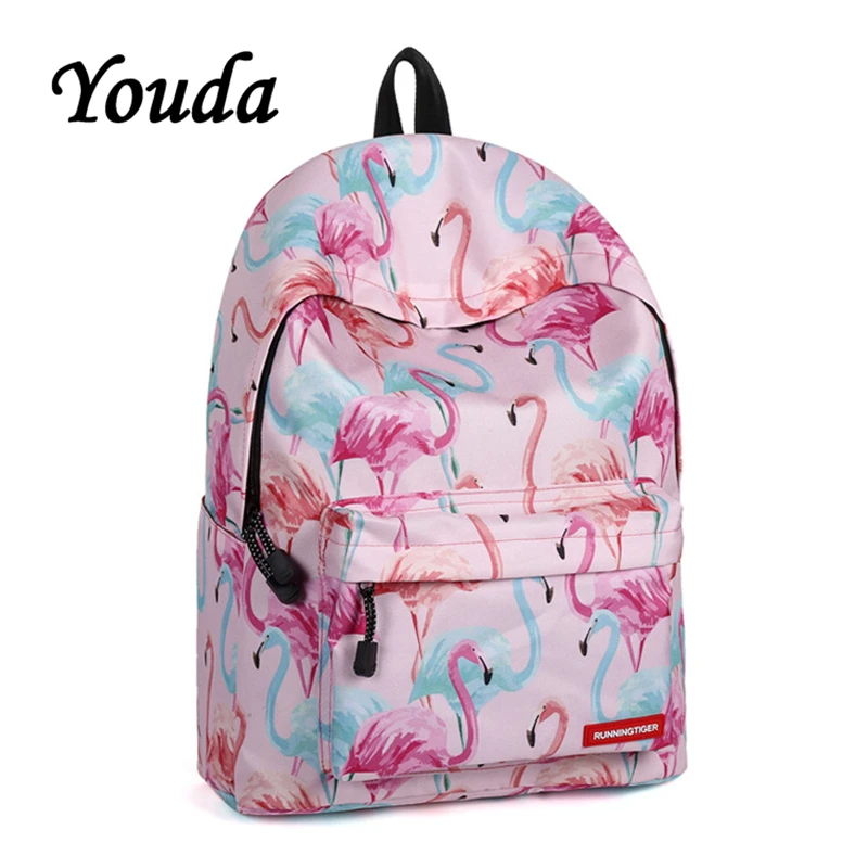 Youda 2018 New Korean Version of the Flamingo Backpack Printed Polyester Middle Sweet Cute School Bag
Youda 2018 New Korean Version of the Flamingo Backpack Printed Polyester Middle Sweet Cute School Bag