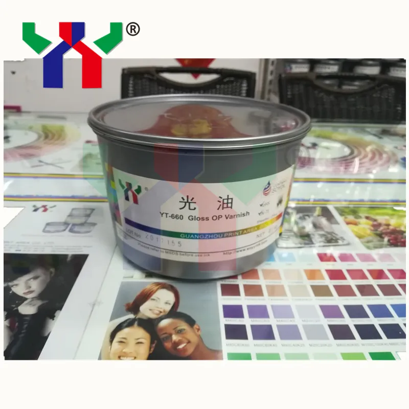 2KG/pack,Advanced Technology,YT660 Gloss OP Varnish,Increase offset print ink,Overprint Varnish, printing auxiliary agents
2KG/pack,Advanced Technology,YT660 Gloss OP Varnish,Increase offset print ink,Overprint Varnish, printing auxiliary agents