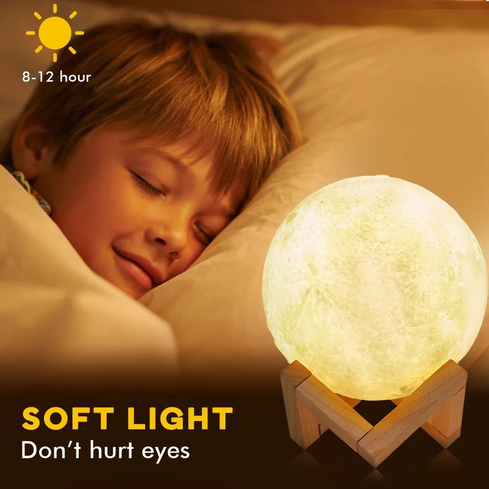 NEWKBO Star and Moon with 16 LED Colors Night Light 3D Remote&Touch Control lamp Dimmable Rechargeable Lunar Night Light
NEWKBO Star and Moon with 16 LED Colors Night Light 3D Remote&Touch Control lamp Dimmable Rechargeable Lunar Night Light