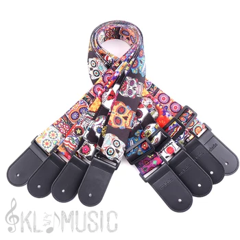 Leather nylon fluorescent printed guitar strap general supply for Folk guitar, electric guitar, acoustic guitar, bass guitar
Leather nylon fluorescent printed guitar strap general supply for Folk guitar, electric guitar, acoustic guitar, bass guitar
