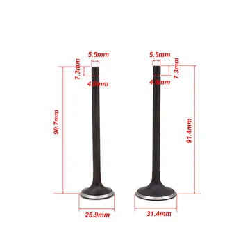 Motorcycle Engine Valve Intake Exhaust Stem Valve for JIALING HONDA JH145 GL145 CB145 JL145
Motorcycle Engine Valve Intake Exhaust Stem Valve for JIALING HONDA JH145 GL145 CB145 JL145