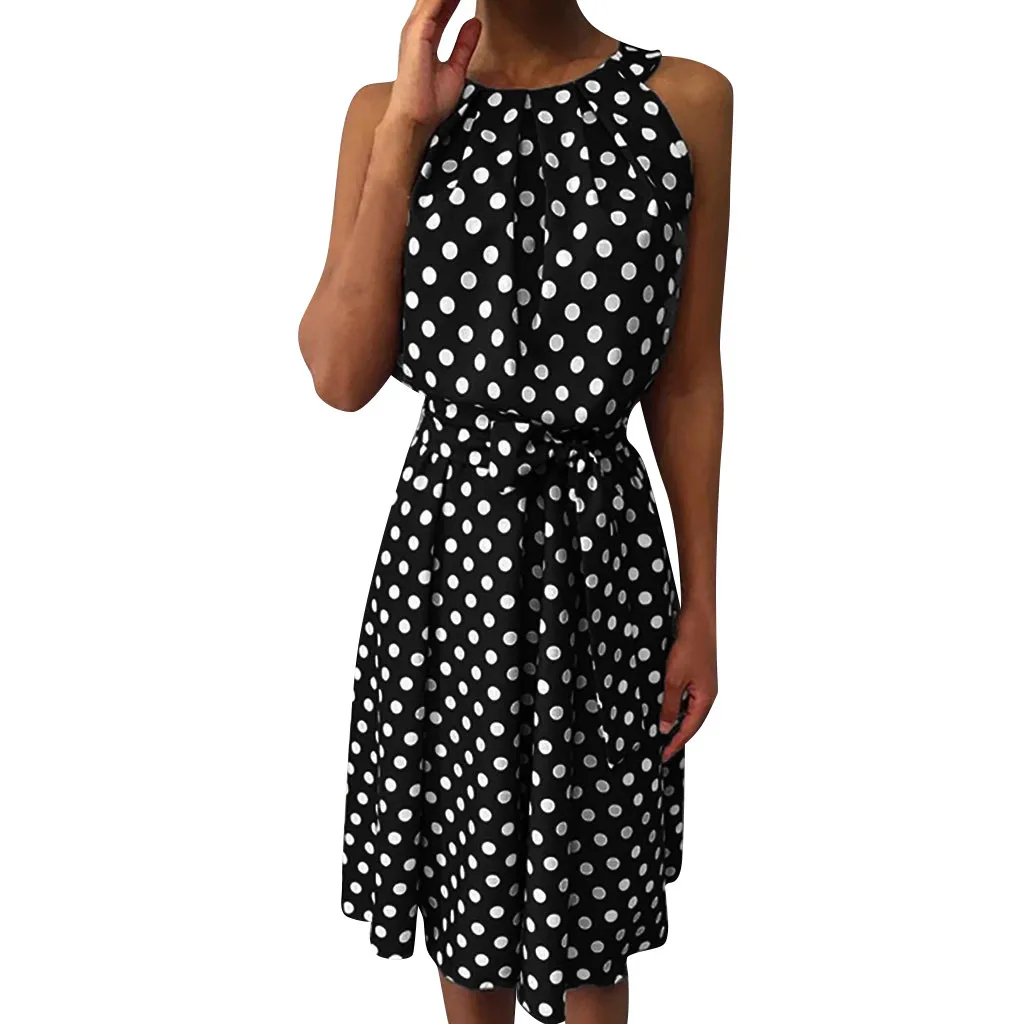 JAYCOSIN Halter Asymmetrical Ruffles Tank Polka Dot Dress Women Sexy Off Shoulder Summer Dress Bohemian Beach Dress Sundress
JAYCOSIN Halter Asymmetrical Ruffles Tank Polka Dot Dress Women Sexy Off Shoulder Summer Dress Bohemian Beach Dress Sundress