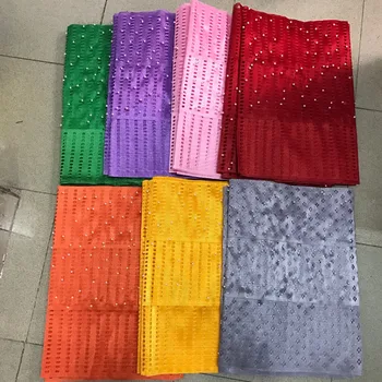 Nigerian aso oke gele headtie embroidery holes with beads good quality wraps fabric 2piece/set for women
Nigerian aso oke gele headtie embroidery holes with beads good quality wraps fabric 2piece/set for women