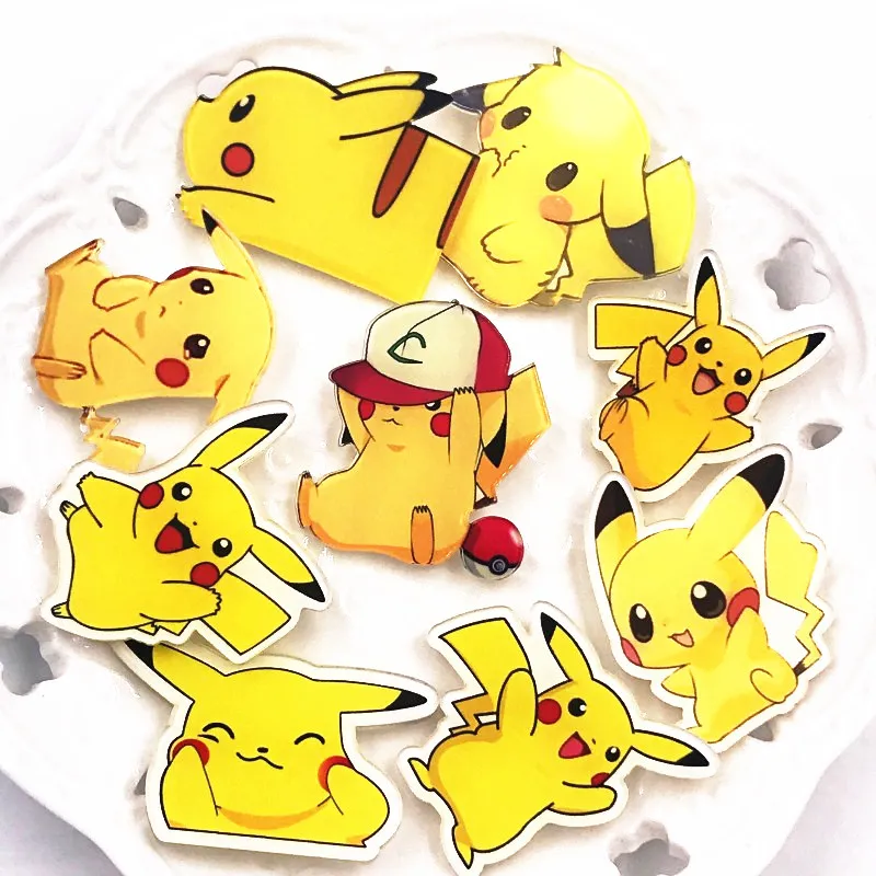 1PCS MIX Pokemon Pikachu Cartoon Icons on The Pin Kawaii Icon Badge Bacges on Backpack Badges for Clothing Acrylic Badges gifts
1PCS MIX Pokemon Pikachu Cartoon Icons on The Pin Kawaii Icon Badge Bacges on Backpack Badges for Clothing Acrylic Badges gifts