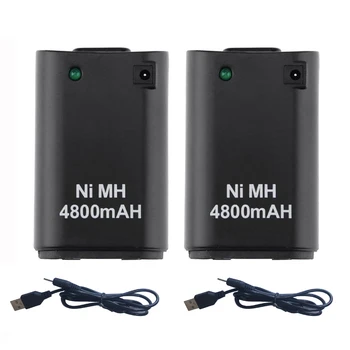 2x 4800mAh Battery Pack for Xbox 360 Controller Wireless Gamepad Battery Xbox 360 Bateria Pack Replacement
2x 4800mAh Battery Pack for Xbox 360 Controller Wireless Gamepad Battery Xbox 360 Bateria Pack Replacement