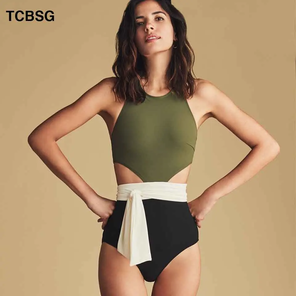 TCBSG 2019 New Sexy One Piece Swimsuit Women Swimwear Lumbar Belly Bodysuit Bandage Beach Bathing Suit Solid Monokini Swimsuit
TCBSG 2019 New Sexy One Piece Swimsuit Women Swimwear Lumbar Belly Bodysuit Bandage Beach Bathing Suit Solid Monokini Swimsuit