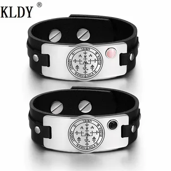 KLDY Factory Outlet Leather Bracelet Couple Friendship Bracelets Stainless Steel Customizable Men and Women Jewelry Wholesale
KLDY Factory Outlet Leather Bracelet Couple Friendship Bracelets Stainless Steel Customizable Men and Women Jewelry Wholesale