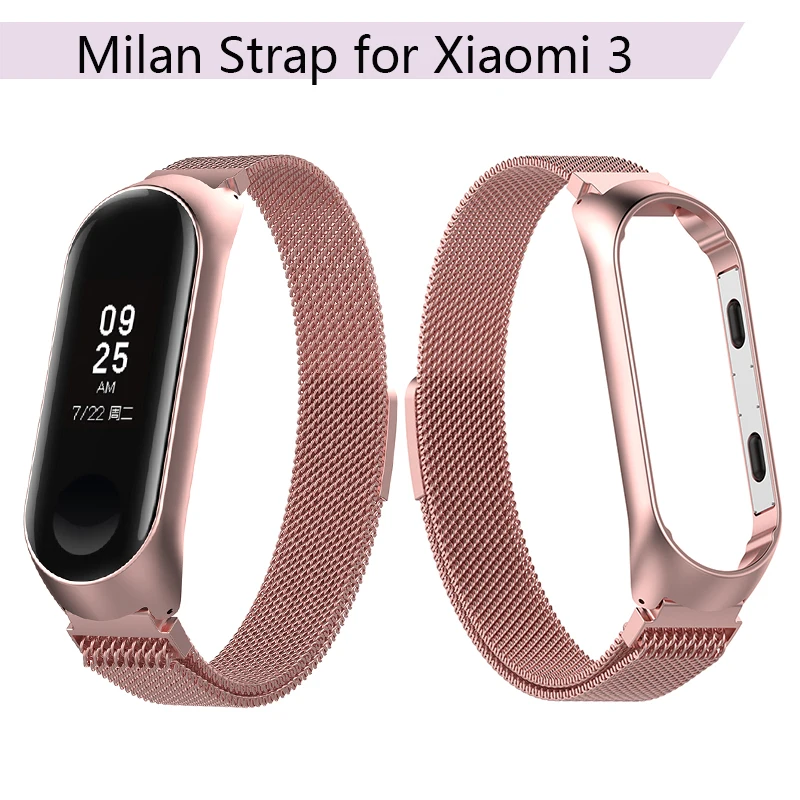 Milan Strap for Xiaomi Mi Band 3 Milanese Magnetic Stainless Belt Wristband with Metal Frame Case Bracelet for Xiaomi 4 Band
Milan Strap for Xiaomi Mi Band 3 Milanese Magnetic Stainless Belt Wristband with Metal Frame Case Bracelet for Xiaomi 4 Band