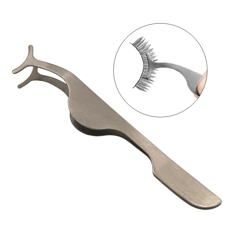 Eyelash Tweezers False Eyelash Curler Stainless Steel Beauty Makeup Tools Multi Function Auxiliary Clip Make Up Kits Fast Ship
Eyelash Tweezers False Eyelash Curler Stainless Steel Beauty Makeup Tools Multi Function Auxiliary Clip Make Up Kits Fast Ship