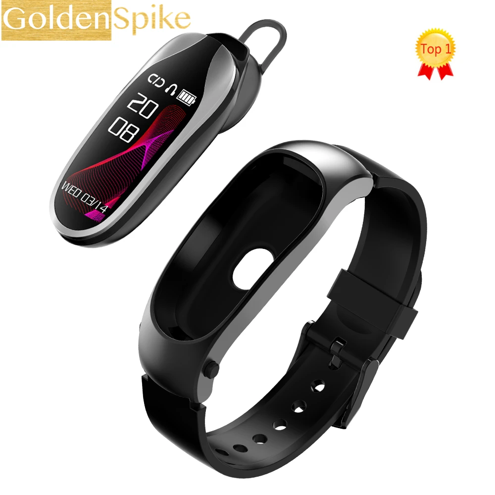 Fitness Bracelet KR04 Smart Band Bluetooth Headset Answer Call Run Walk Smart Wristband with Earphones for Xiaomi Huawei Smart P
Fitness Bracelet KR04 Smart Band Bluetooth Headset Answer Call Run Walk Smart Wristband with Earphones for Xiaomi Huawei Smart P