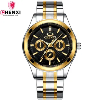 New SALE CHENXI Wristwatch Men Quartz Top Brand Analog Luxury male Watches Men Business Watch Clock Waterproof Relogio Masculino
New SALE CHENXI Wristwatch Men Quartz Top Brand Analog Luxury male Watches Men Business Watch Clock Waterproof Relogio Masculino