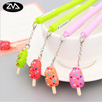 2pcs/lot cartoon candy color ice cream pendant gel pen students children writing stationery pen office supplies decorations
2pcs/lot cartoon candy color ice cream pendant gel pen students children writing stationery pen office supplies decorations