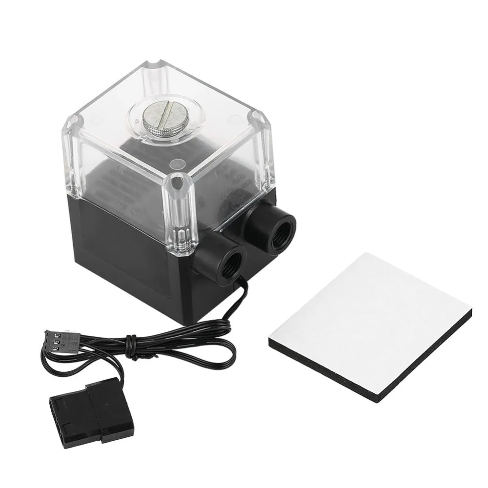 M300T 12V DC G1/4 Thread Water Cooling Pump&Tank For PC CPU Liquid Cooling System
M300T 12V DC G1/4 Thread Water Cooling Pump&Tank For PC CPU Liquid Cooling System