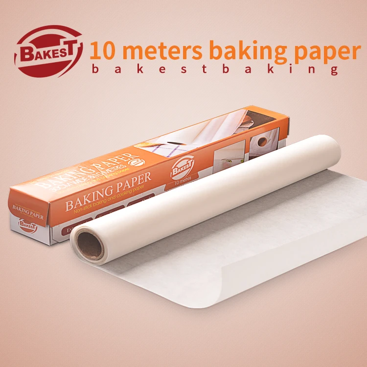 BAKEST 2pcs per lot 10 Meters Silicone Paper High Temperature Resistance Rolling Barbecue Paper
BAKEST 2pcs per lot 10 Meters Silicone Paper High Temperature Resistance Rolling Barbecue Paper