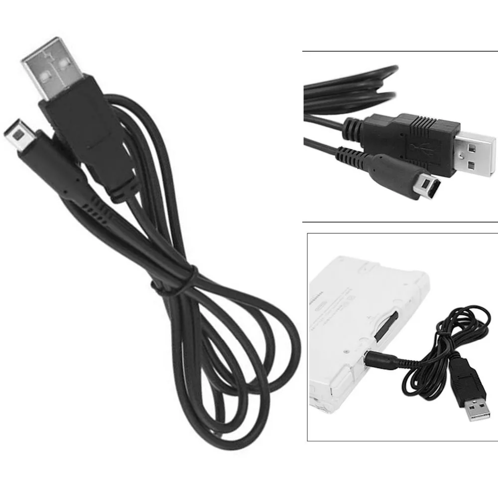 Besegad 1M USB Charging Charger Cable Cord Line for Nintendo Nintend Nitend 3DS DSi XL LL 3DSLL 3DSXL Console Game Accessories
Besegad 1M USB Charging Charger Cable Cord Line for Nintendo Nintend Nitend 3DS DSi XL LL 3DSLL 3DSXL Console Game Accessories