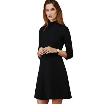 Black Lycra Maternity Dress for Pregnant Women Turtleneck Knee Length Dress Elegant Office Business Vestidos Maternity Clothes
Black Lycra Maternity Dress for Pregnant Women Turtleneck Knee Length Dress Elegant Office Business Vestidos Maternity Clothes