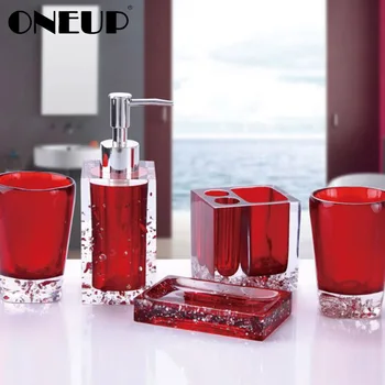 ONEUP 5/PCS Crystal Bathroom Suit Set Bathing Accessories Toothbrush Holder Lotion Bottle Suite Bathroom Set Bath Accessories
ONEUP 5/PCS Crystal Bathroom Suit Set Bathing Accessories Toothbrush Holder Lotion Bottle Suite Bathroom Set Bath Accessories