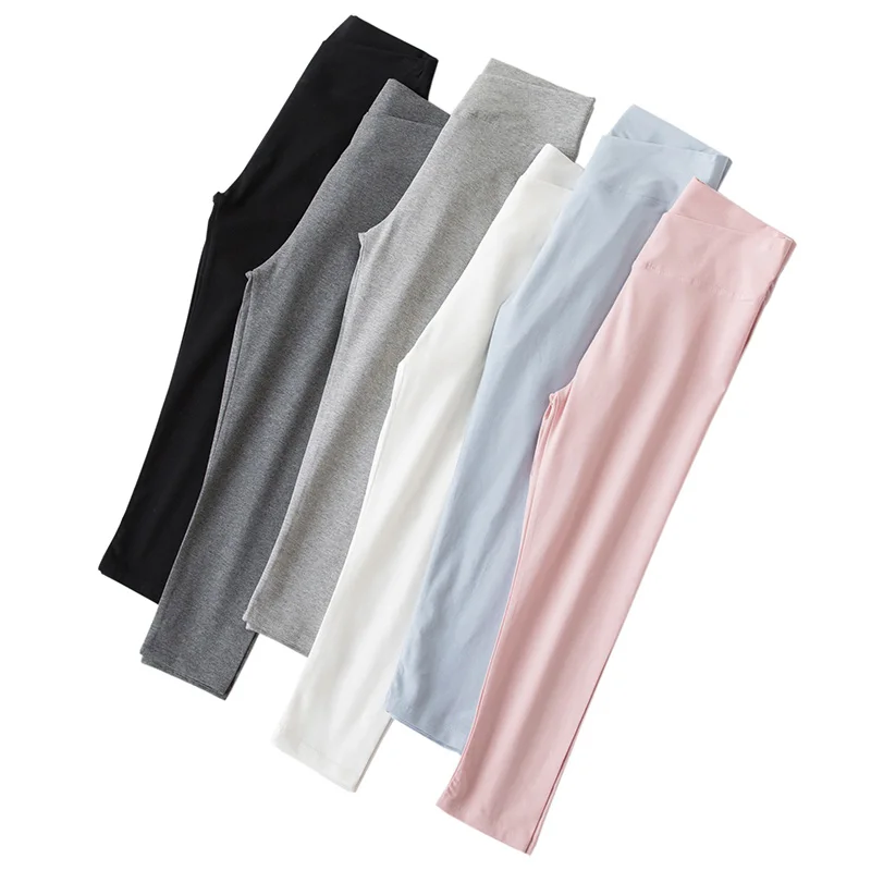 100% Cotton Elastic Pants Female Fashion Slim Leg Pants Spring and Summer Soft All Match Bottom Pants Trousers Girl
100% Cotton Elastic Pants Female Fashion Slim Leg Pants Spring and Summer Soft All Match Bottom Pants Trousers Girl