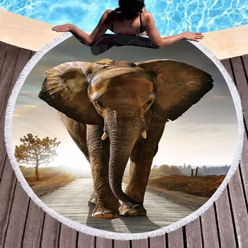 CAMMITEVER Vivid Elephant Tassel Mandala Tapestry Bohemian Round Beach Towel Yoga Mat Toalla Sunblock Boho Style Blanket 150cm
CAMMITEVER Vivid Elephant Tassel Mandala Tapestry Bohemian Round Beach Towel Yoga Mat Toalla Sunblock Boho Style Blanket 150cm