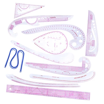 11pcs Multi-Styles French Metric Curve Ruler Set Templates DIY Drawings Tool Sewing Accessories
11pcs Multi-Styles French Metric Curve Ruler Set Templates DIY Drawings Tool Sewing Accessories