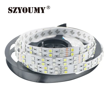 SZYOUMY Magic Color Ultra Beautiful SMD 5050 Double Row RGBW LED Strip 120LED/M No Waterproof Flexible LED Strip Light 5M/Rolls
SZYOUMY Magic Color Ultra Beautiful SMD 5050 Double Row RGBW LED Strip 120LED/M No Waterproof Flexible LED Strip Light 5M/Rolls