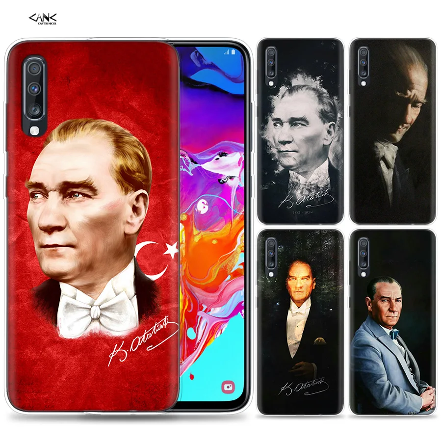 Bags Case for Samsung Galaxy Mobile Phone A50 A70 A30 A20 J4 J6 J8 A6 A8 M30 A7 Plus 2018 Note 8 9 Turkey Mustafa Kemal Ataturk
Bags Case for Samsung Galaxy Mobile Phone A50 A70 A30 A20 J4 J6 J8 A6 A8 M30 A7 Plus 2018 Note 8 9 Turkey Mustafa Kemal Ataturk