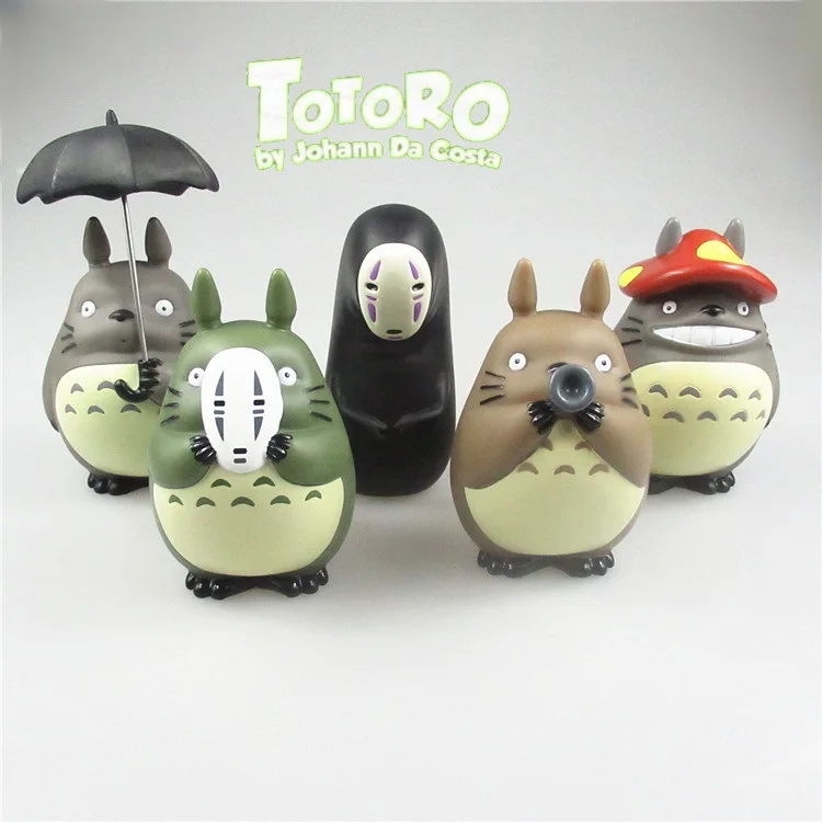 5 Styles Hayao Miyazaki My Neighbor Totoro No Face 10cm Model Kids Toys Anime PVC Action Figure Mini Landscape Car Decor
5 Styles Hayao Miyazaki My Neighbor Totoro No Face 10cm Model Kids Toys Anime PVC Action Figure Mini Landscape Car Decor