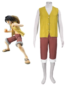 One Piece Monkey.D.Luffy Yellow Cosplay Costume
One Piece Monkey.D.Luffy Yellow Cosplay Costume
