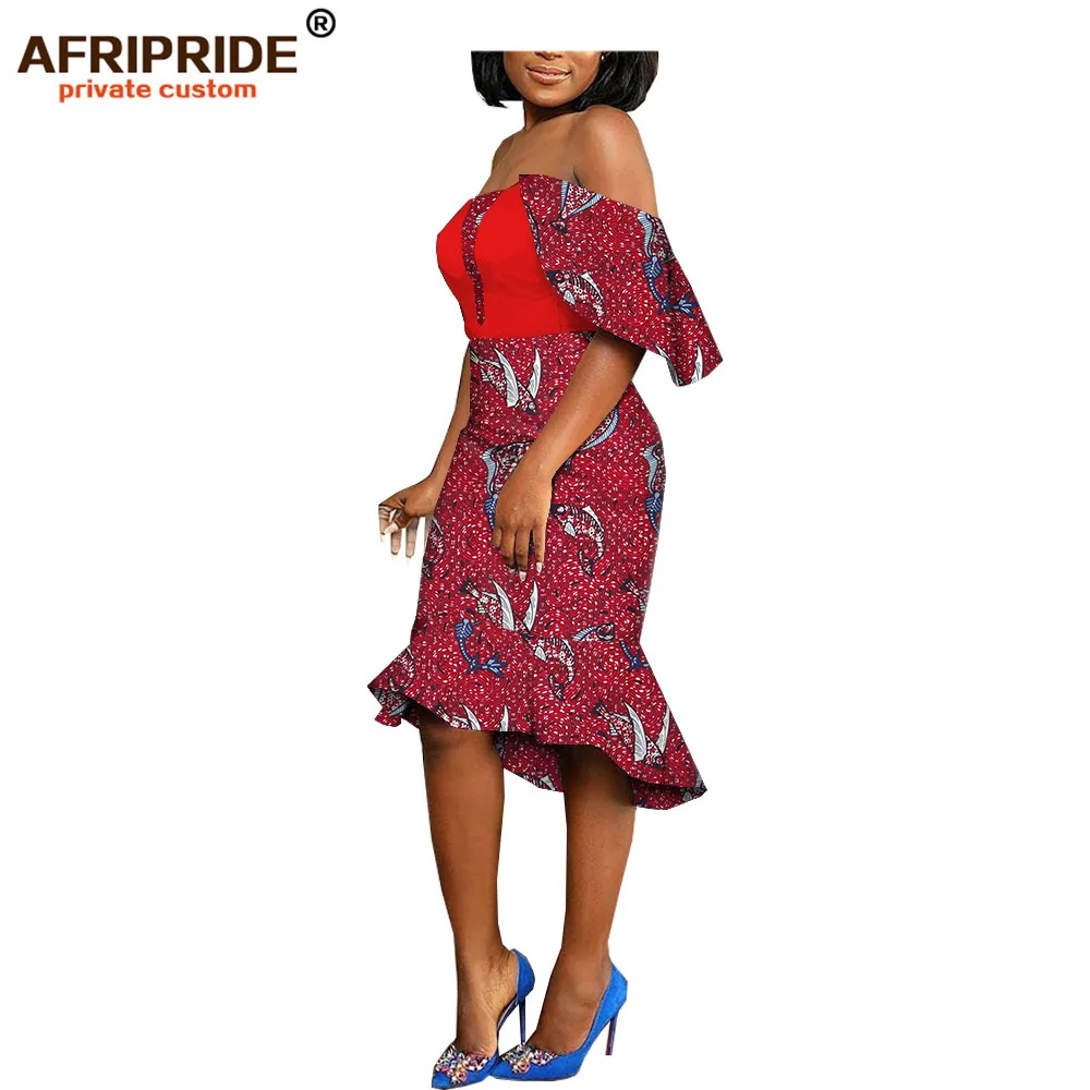 2019 african summer print casual women dress slash neck mid-calf length batik cotton knee-length dress for lady dashiki A1925019
2019 african summer print casual women dress slash neck mid-calf length batik cotton knee-length dress for lady dashiki A1925019