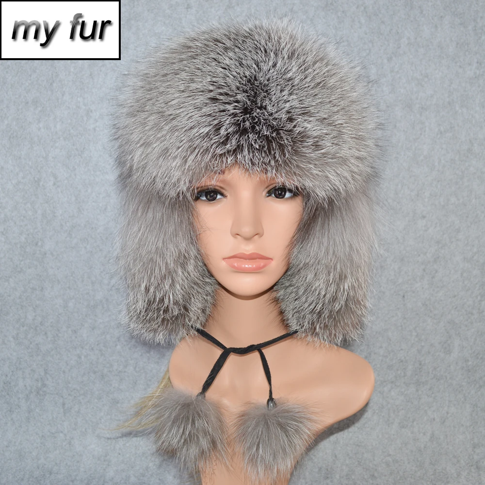 Lady Hot Sale Winter Women Real Fox Fur Bomber Hat Natural Raccoon Fox Fur Ushanka Hats Thick Warm Soft Earmuff Real Fox Fur Cap
Lady Hot Sale Winter Women Real Fox Fur Bomber Hat Natural Raccoon Fox Fur Ushanka Hats Thick Warm Soft Earmuff Real Fox Fur Cap