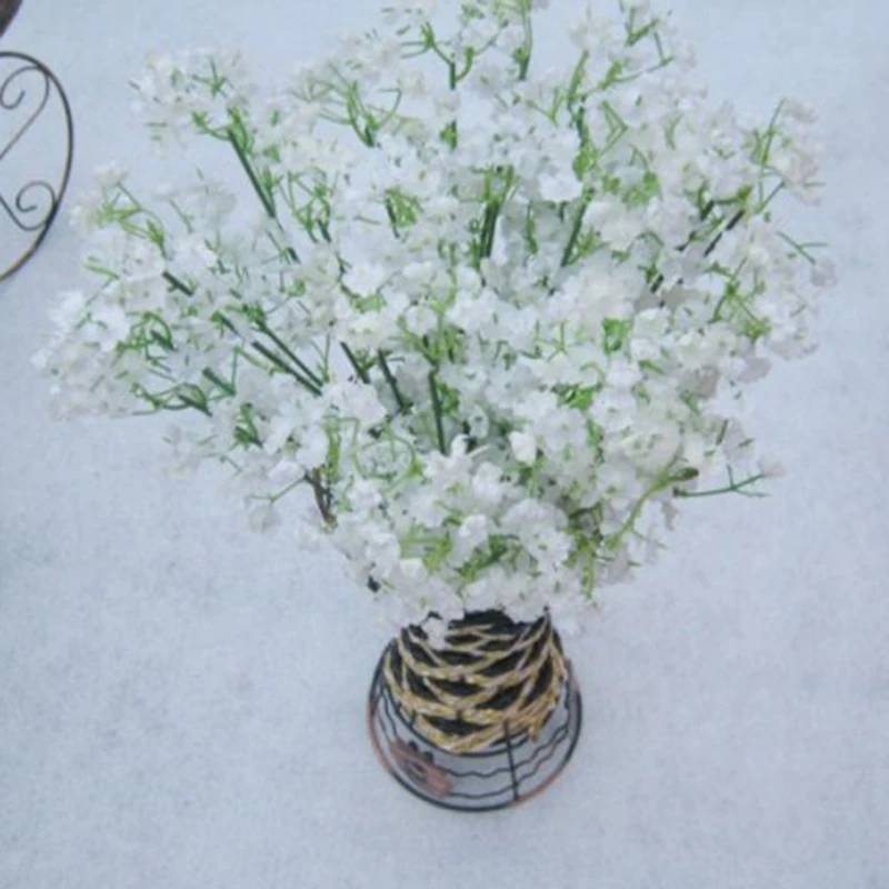 New Year Artificial Fake Babys Breath Gypsophila Silk Flowers Bouquet Home Wedding Party Decorations Decor
New Year Artificial Fake Babys Breath Gypsophila Silk Flowers Bouquet Home Wedding Party Decorations Decor