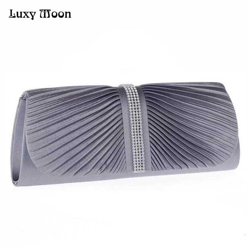 New Ruched Evening Bags Fashion Women Wedding Clutch Bags Black Grey Apricot Party Purse night Club Women Clutches Handbag
New Ruched Evening Bags Fashion Women Wedding Clutch Bags Black Grey Apricot Party Purse night Club Women Clutches Handbag