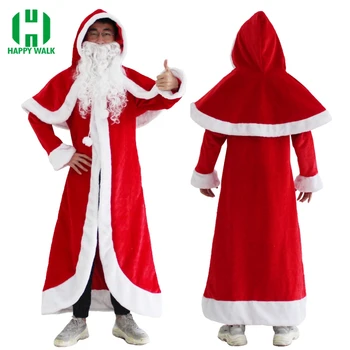 Russia Christmas Santa Claus Costume Ded Moroz Snow Maiden Costume Old Man Frost Fancy Dress Snegurochka Costume Suit For Adults
Russia Christmas Santa Claus Costume Ded Moroz Snow Maiden Costume Old Man Frost Fancy Dress Snegurochka Costume Suit For Adults