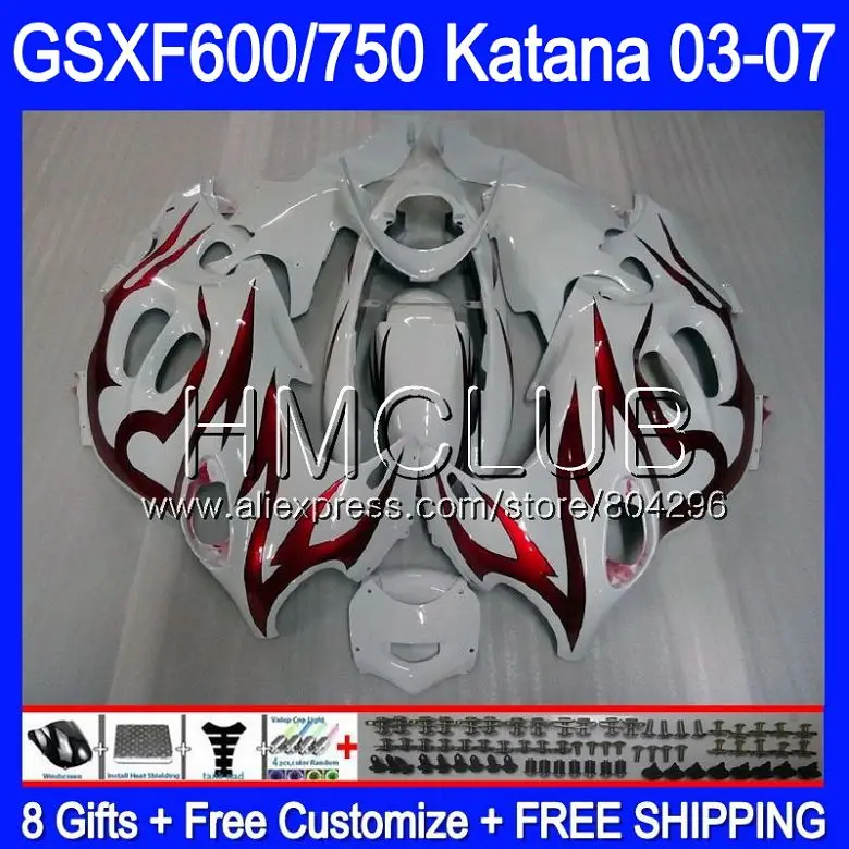 Red flame Bodys For SUZUKI KATANA GSXF600 2003 2004 2005 2006 2007 8HM.14 GSX600F GSXF 600 750 GSXF750 03 04 05 06 07 Fairing
Red flame Bodys For SUZUKI KATANA GSXF600 2003 2004 2005 2006 2007 8HM.14 GSX600F GSXF 600 750 GSXF750 03 04 05 06 07 Fairing