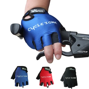 PowerPai Half Finger Cycling Gloves Bike Racing mtb Gloves for men women Black Red Blue shock proof padded
PowerPai Half Finger Cycling Gloves Bike Racing mtb Gloves for men women Black Red Blue shock proof padded