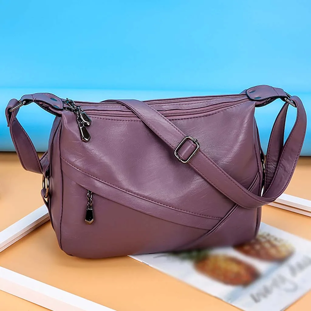 OCARDIAN Handbag Retro Women's High Quality Leather Sling Shoulder Bag Fashion Female Messenger Bags Large Capacity Handbag J12 
OCARDIAN Handbag Retro Women's High Quality Leather Sling Shoulder Bag Fashion Female Messenger Bags Large Capacity Handbag J12
