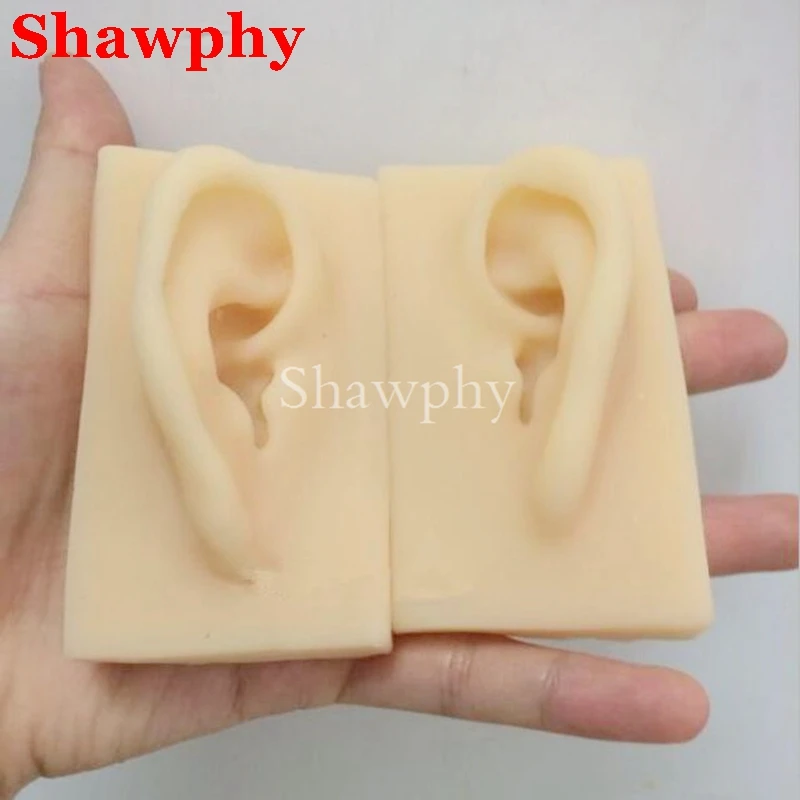 silicone ear acupuncture practice model ear model life size 1:1 simulation model of the ear right and left
silicone ear acupuncture practice model ear model life size 1:1 simulation model of the ear right and left