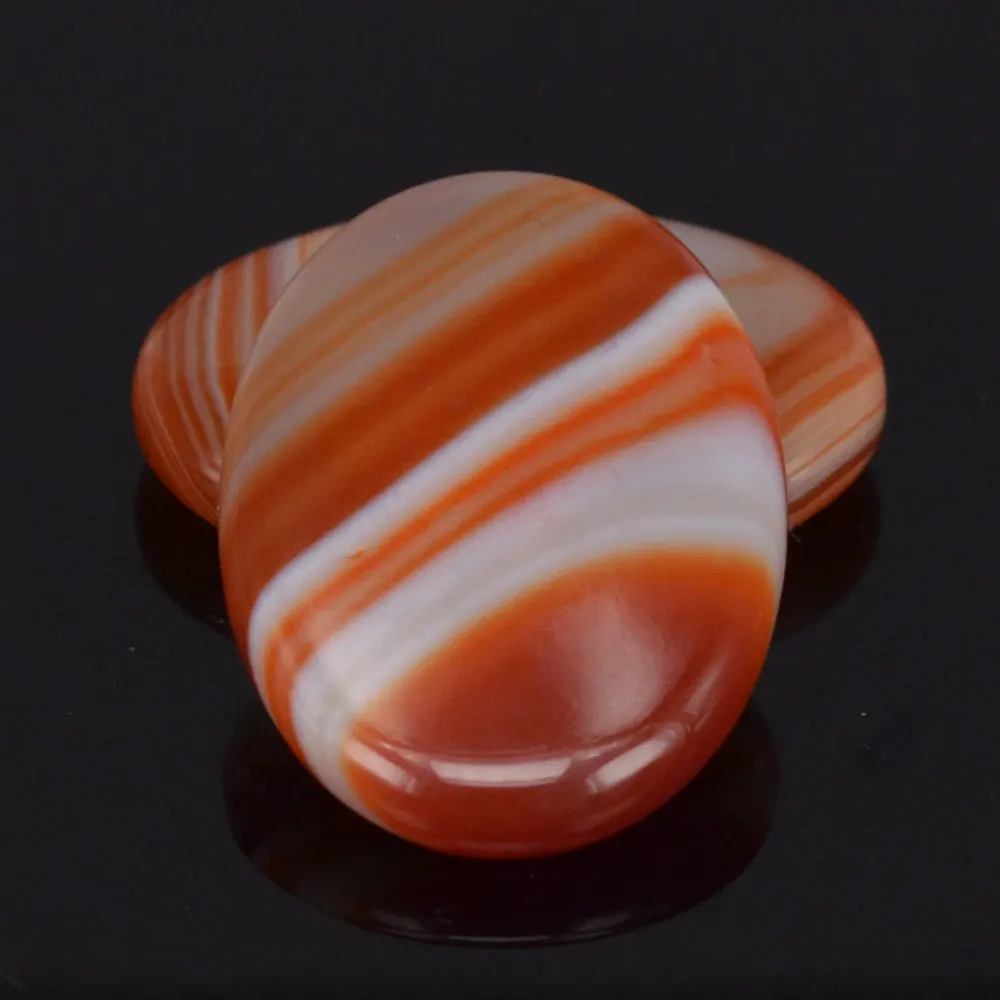 25x35MM 2Pcs Natural Red Agate Oval Palm Stone Feng Shui Chakra Healing Crystal Reiki Stone Crafts
25x35MM 2Pcs Natural Red Agate Oval Palm Stone Feng Shui Chakra Healing Crystal Reiki Stone Crafts