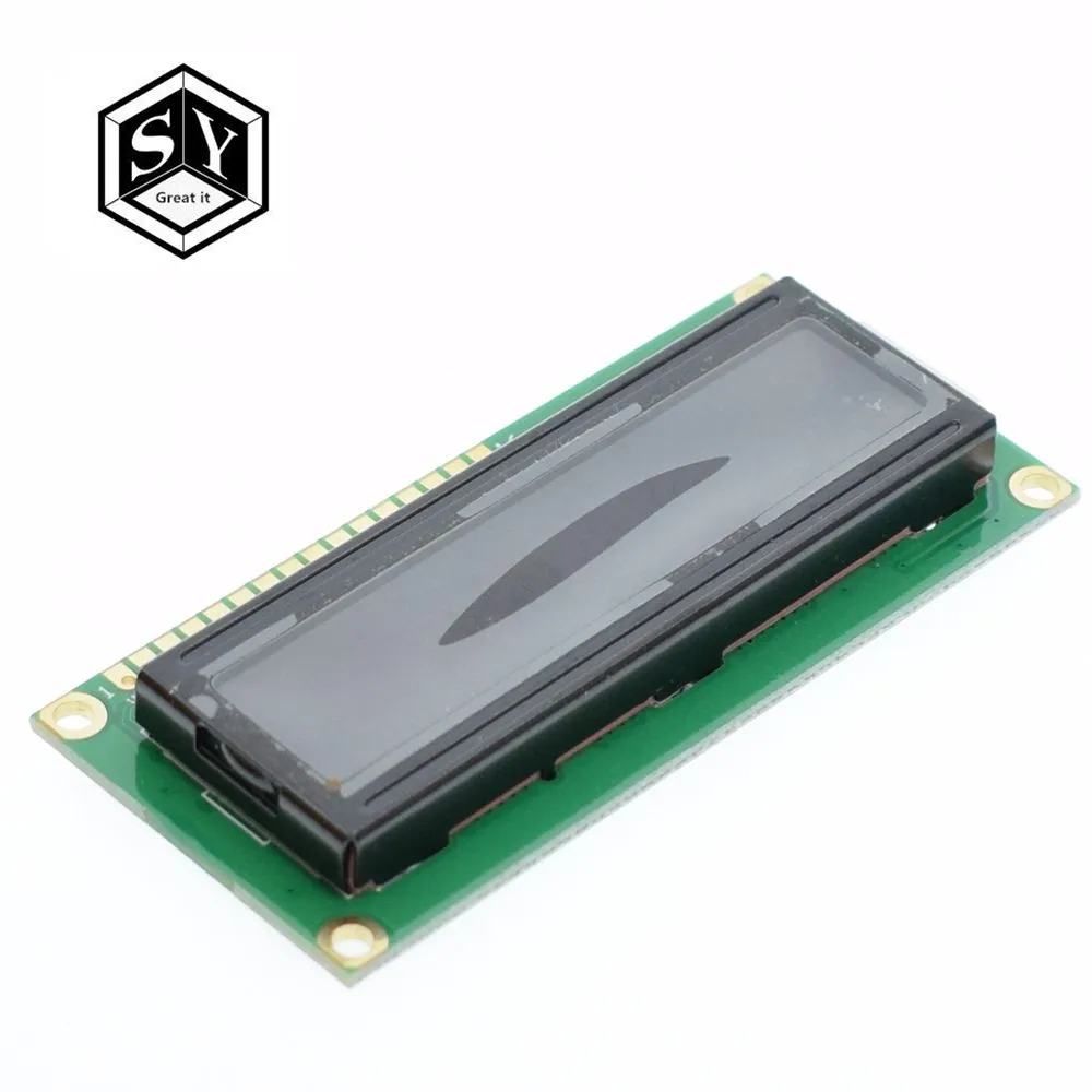 1PCS Great IT LCD1602 1602 module Blue Green screen 16x2 Character LCD Display Module HD44780 Controller blue black light
1PCS Great IT LCD1602 1602 module Blue Green screen 16x2 Character LCD Display Module HD44780 Controller blue black light