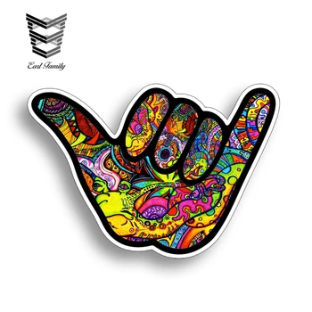 EARLFAMILY 13cm X 9.1cm Shaka Hang Loose Graffiti Sticker Vinyl Decal Bright Color for Car Truck Cup Cooler Tumbler Automobile
EARLFAMILY 13cm X 9.1cm Shaka Hang Loose Graffiti Sticker Vinyl Decal Bright Color for Car Truck Cup Cooler Tumbler Automobile