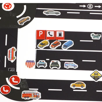 AAGU Railway Road Track Scene Tape Wide Creative Traffic Road Adhesive Masking Paper Sticker Cartoon Sticker Marker For Kids
AAGU Railway Road Track Scene Tape Wide Creative Traffic Road Adhesive Masking Paper Sticker Cartoon Sticker Marker For Kids