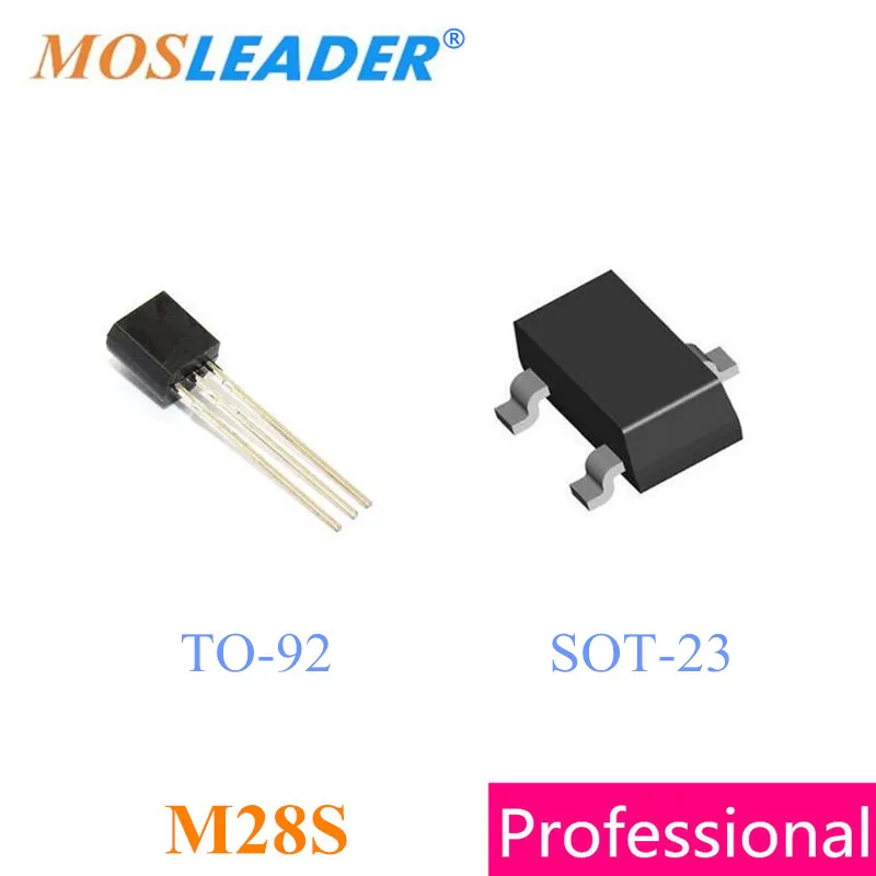 Mosleader M28S 28S SOT23 3000 шт. TO92 1000 высокое качество | Электроника