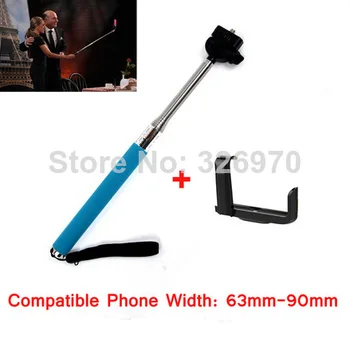 Portable Monopod Telescopic Extendible Self-protrait Stand Bracket Holder for Samsung Note2 Note3 S4 S5 phone
Portable Monopod Telescopic Extendible Self-protrait Stand Bracket Holder for Samsung Note2 Note3 S4 S5 phone