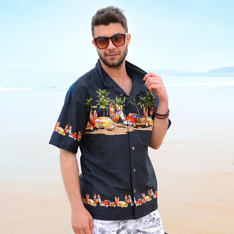 Brand Men's Hawaiian Shirt Palm Tree Surfboard Cartoon Car Fancy Dress Shirts For Men Cotton Large Size Camisas Para Hombre Uomo
Brand Men's Hawaiian Shirt Palm Tree Surfboard Cartoon Car Fancy Dress Shirts For Men Cotton Large Size Camisas Para Hombre Uomo