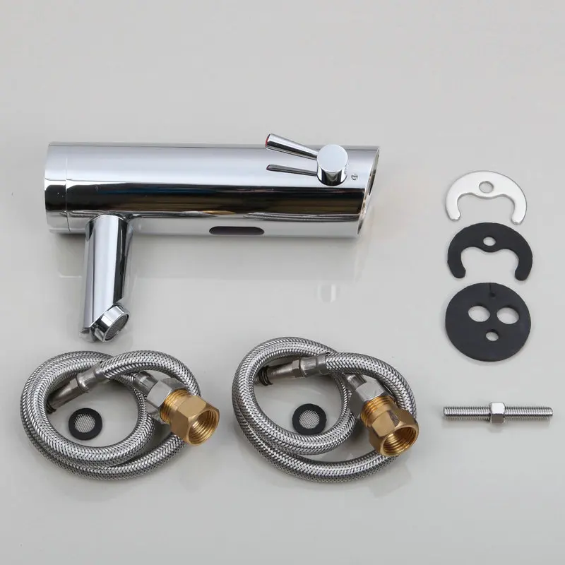 KEMAIDI Automatic Hand Touch Sensor Faucet Brass Chrome Polished