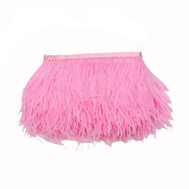 1 Meter 8-10CM ostrich feather trims natural Black White ostrich feather For Crafts ribbon fringe for skirt Wedding decoration
1 Meter 8-10CM ostrich feather trims natural Black White ostrich feather For Crafts ribbon fringe for skirt Wedding decoration
