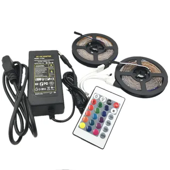 LED Strip Light DC12V 10M 600 Leds SMD 3528 Diode Tape RGB High Quality LED Ribbon Flexible Home Decoration Lights With adapter 
LED Strip Light DC12V 10M 600 Leds SMD 3528 Diode Tape RGB High Quality LED Ribbon Flexible Home Decoration Lights With adapter