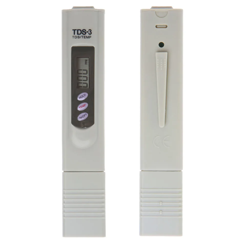 Портативная ручка TDS 3 метр 0 9990 ppm LCD цифровой измеритель воды фильтр измерение