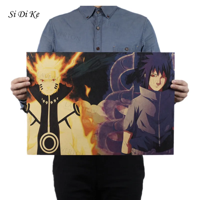 Si Di Ke Anime Vintage Kraft Paper Poster Naturo Ltachi Akatsuki Sasuke Cafe Bar Home Room Decorative Posters
Si Di Ke Anime Vintage Kraft Paper Poster Naturo Ltachi Akatsuki Sasuke Cafe Bar Home Room Decorative Posters